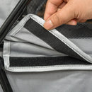 Carrito plegable para perros PawHut: ruedas universales, ideal para perros medianos