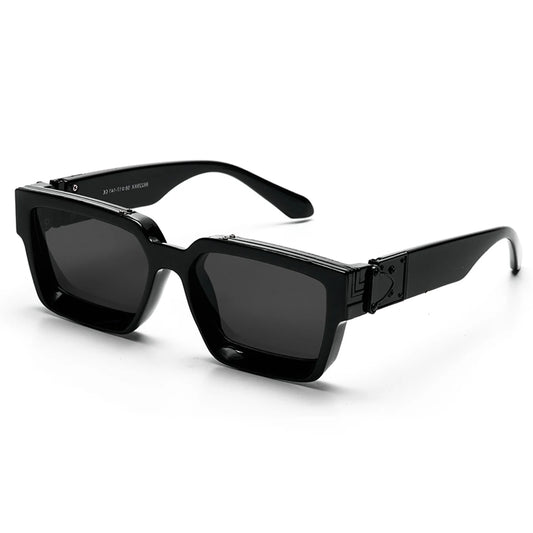 Ruiao Gafas de Sol Retro Black