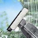 Limpiador de cristales eléctrico con extensión telescópica (90–105 cm) – MicroData