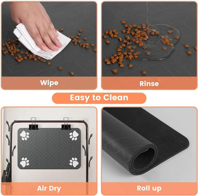 Tapete Absorbente para Comida y Agua