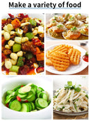 8 en 1 Cortador Multifuncional de Verduras – Rallador, Rebanador y Pelador