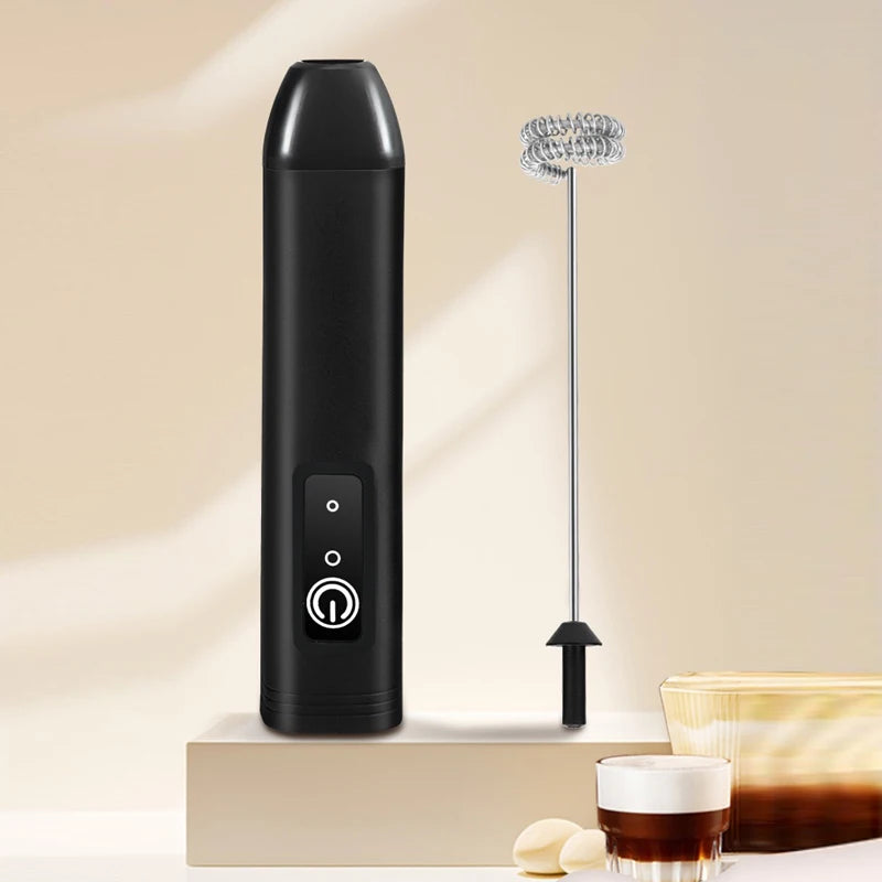 Batidora eléctrica de mano: espumador de leche y batidora de cocina portátil