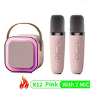K12 Micrófono Karaoke Bluetooth Portátil