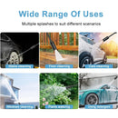 Hidrolimpiadora inalámbrica de alta presión EAFC: motor sin escobillas, 100 bares y batería de 20 000 mAh