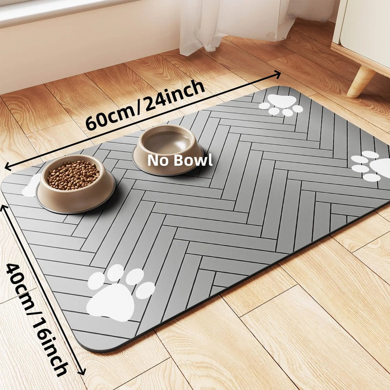 Tapete Absorbente para Comida y Agua