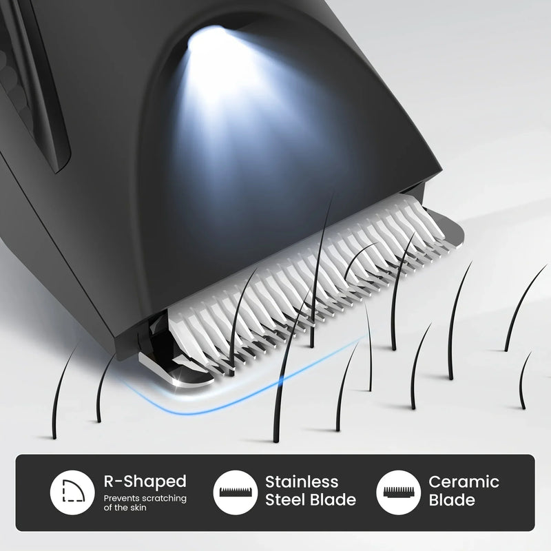 ✂️ Cortapelos eléctrico Sejoy: uso íntimo y general, resistente al agua