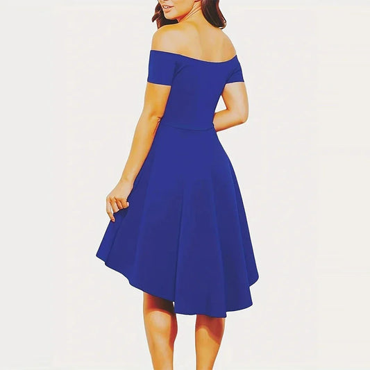 Vestido Midi Asimétrico