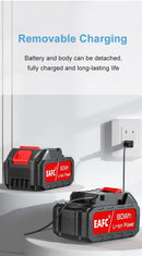 Hidrolimpiadora inalámbrica de alta presión EAFC: motor sin escobillas, 100 bares y batería de 20 000 mAh