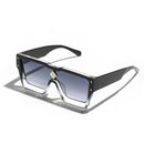 Ruiao Gafas de Sol Retro Black