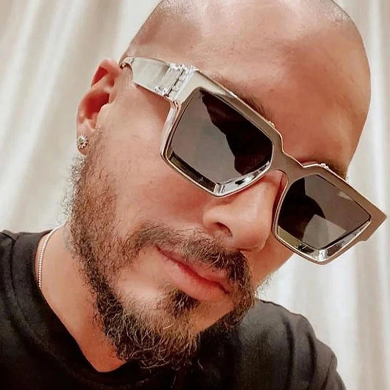 Ruiao Gafas de Sol Retro Black