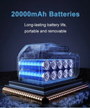 Hidrolimpiadora inalámbrica de alta presión EAFC: motor sin escobillas, 100 bares y batería de 20 000 mAh