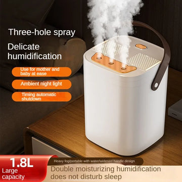 Humidificador de Niebla Fría con Luz Nocturna – 1.8L
