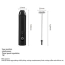 Batidora eléctrica de mano: espumador de leche y batidora de cocina portátil