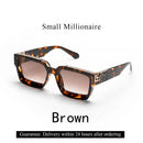 Ruiao Gafas de Sol Retro Black